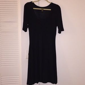 Cotton Fit and Flare Dress
